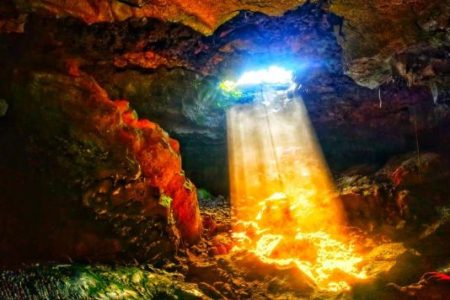 tunnel de lave reunion coulée 2004