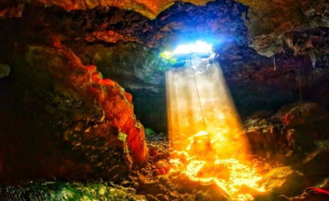 tunnel de lave reunion coulée 2004