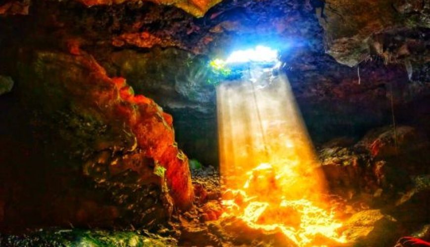 tunnel de lave reunion coulée 2004